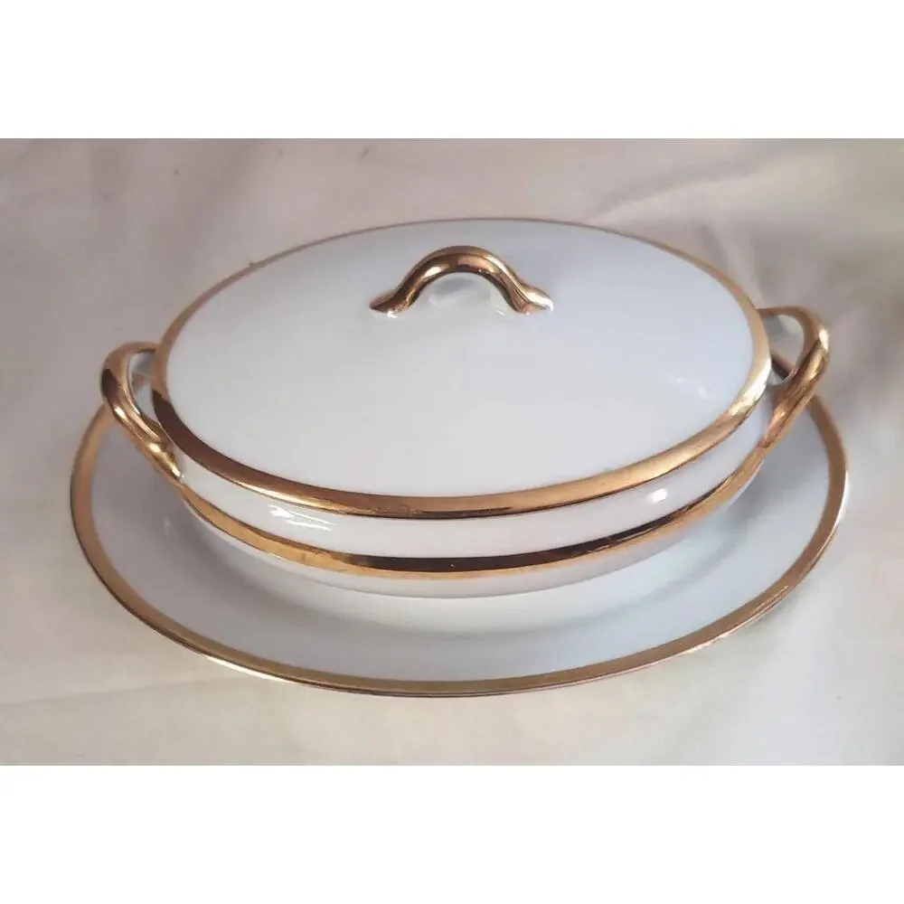 Vintage Noritake Goldena Children's Tea Set for 6 counti